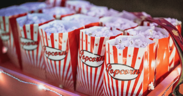 Have some popcorn ready and attend a virtual event during a virtual happy hour
