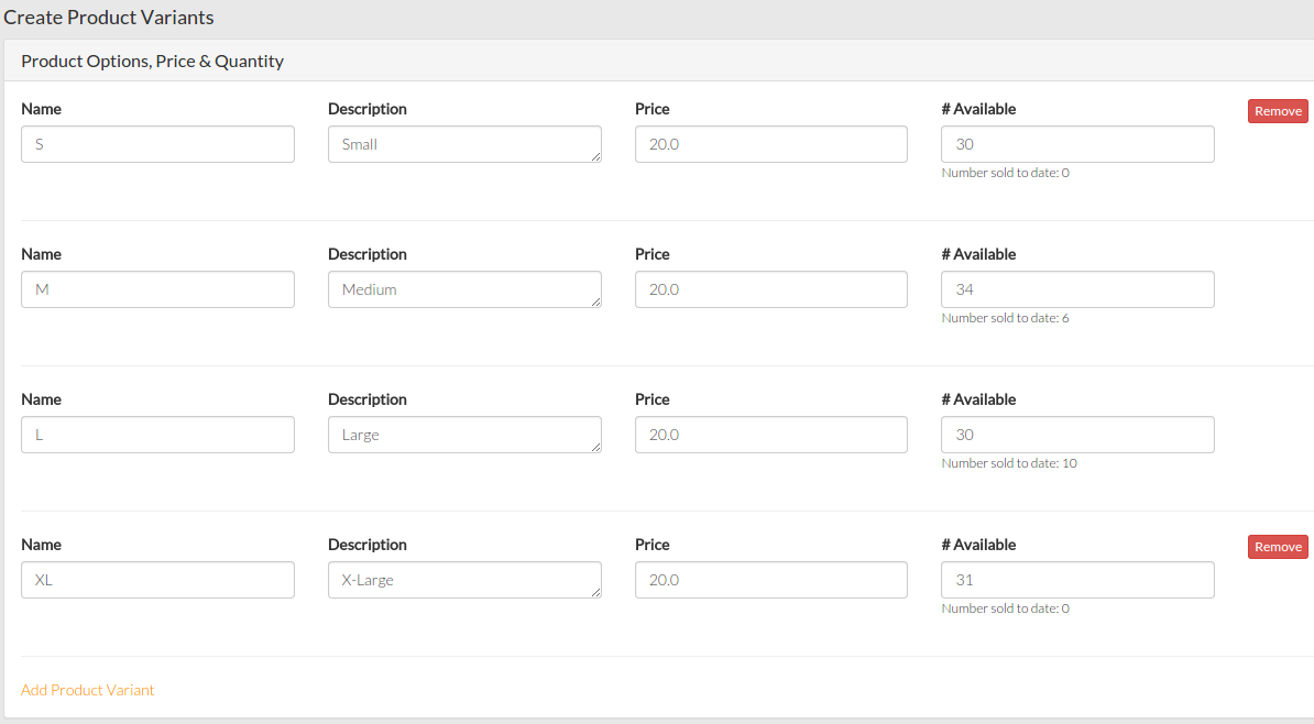 screenshot of the product upsells feature on Passage