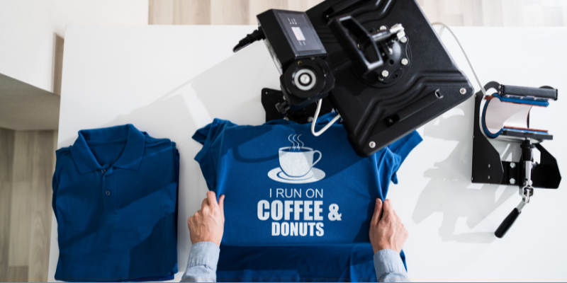 Heat transfer t-shirt printing