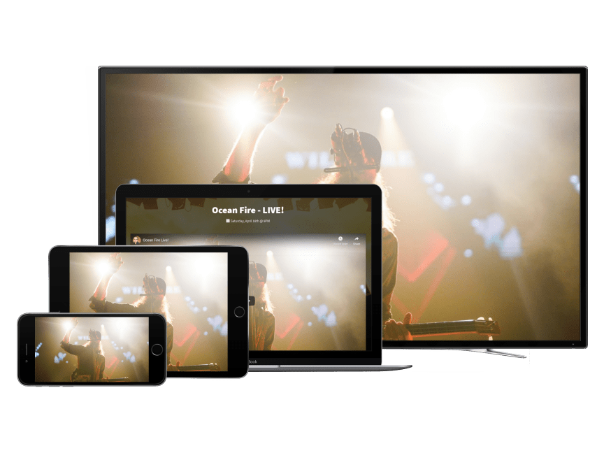 virtual events mockup