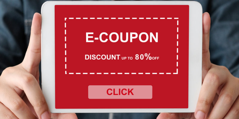 Photo of E-coupon code 