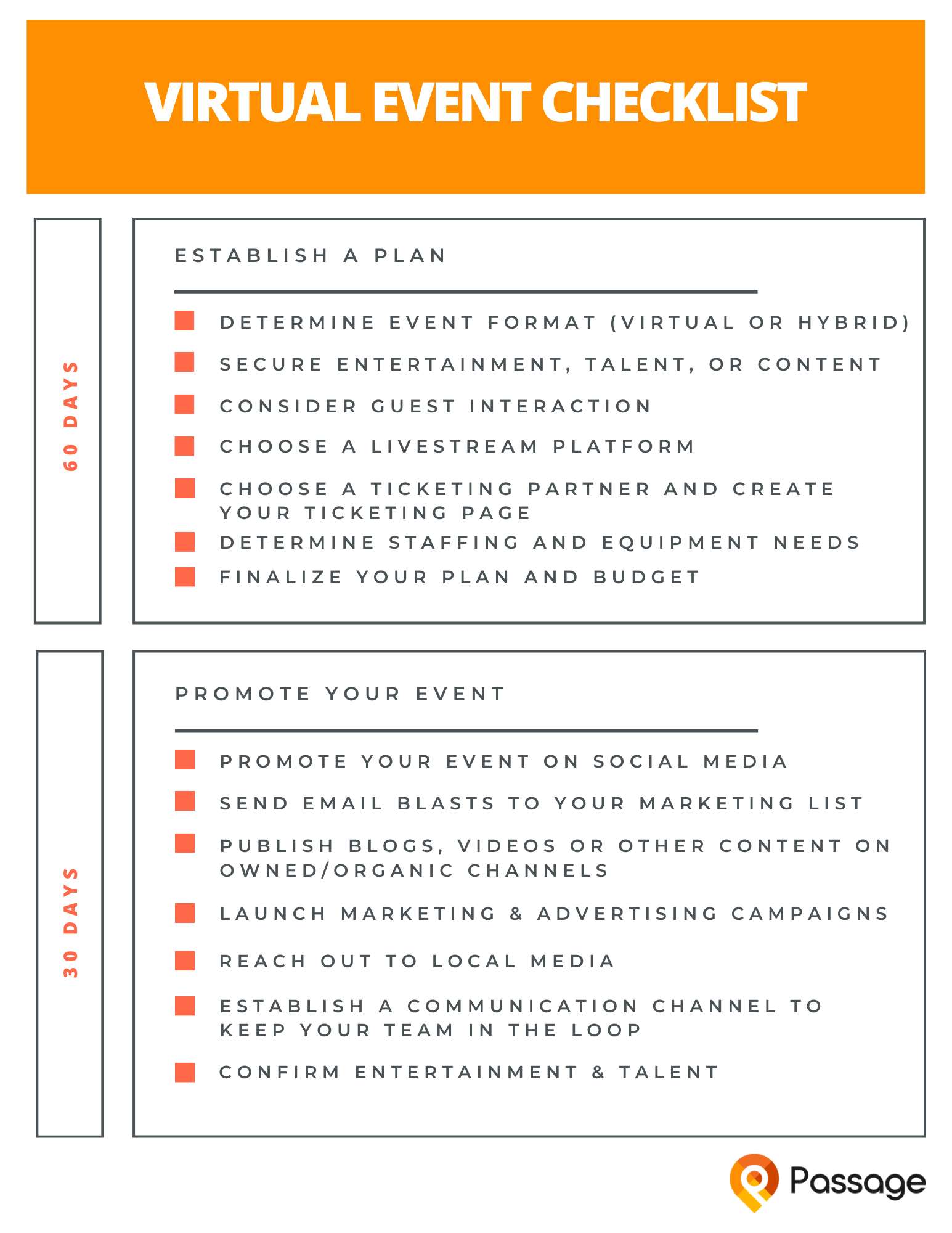 Step-by-Step Guide: Your Virtual Event Planning Template Handbook - Passage