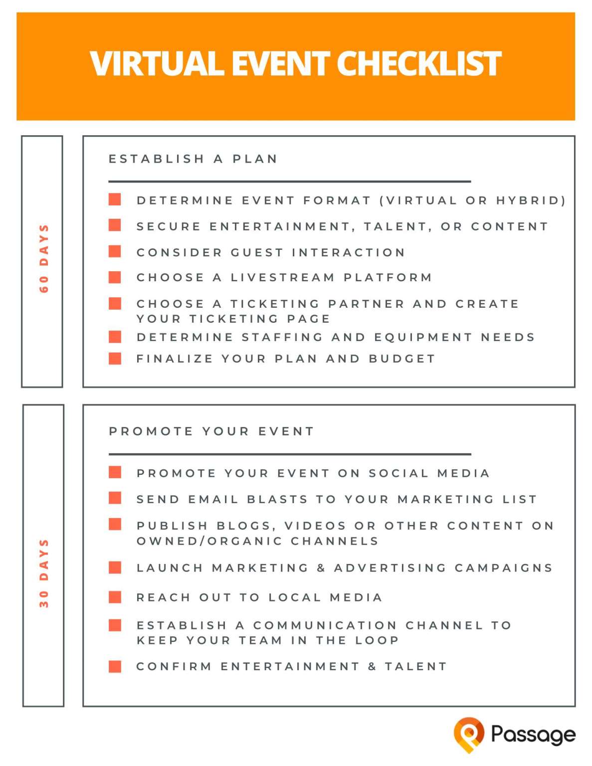 Step-by-Step Guide: Your Virtual Event Planning Template Handbook - Passage